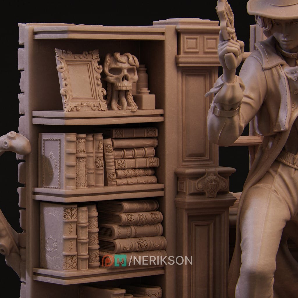 Laura the Detective Diorama - Image 4