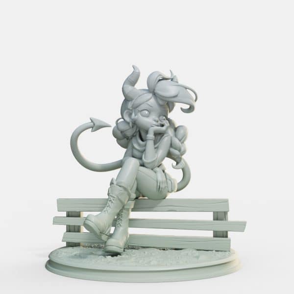 Farmgirl Tiefling - Image 2