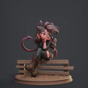 Farmgirl Tiefling