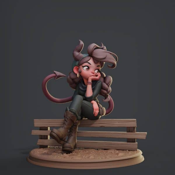 Farmgirl Tiefling