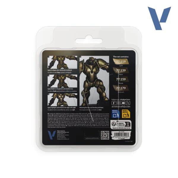 Aged Metal Paint Set | 77.258 - Image 2
