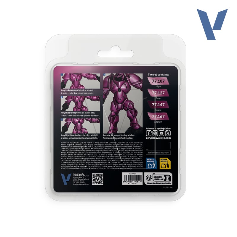 Crimson Magenta Paint Set | 77.261 - Image 2