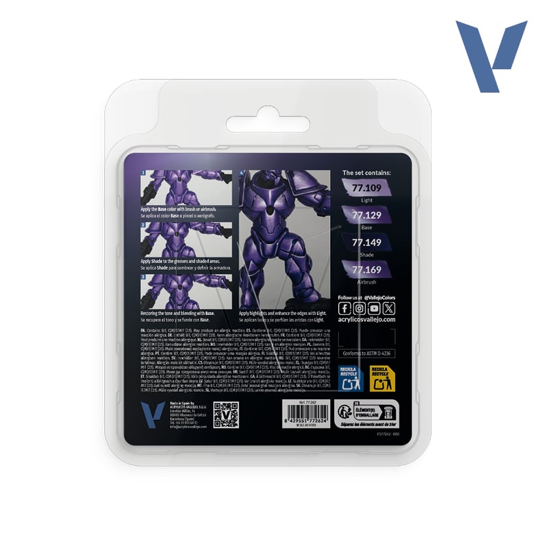 Celestial Violet Paint Set | 77.262 - Image 2