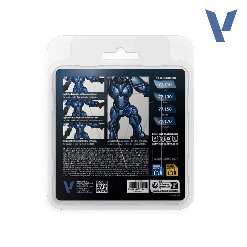 Ultramarine Blue Paint Set | 77.263 - Image 2