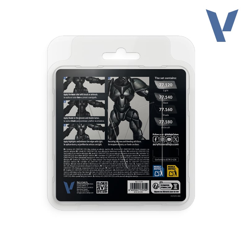 Obsidian Black Paint Set | 77.270 - Image 2