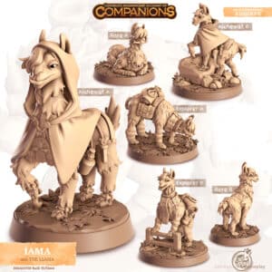 llama - Set of 6